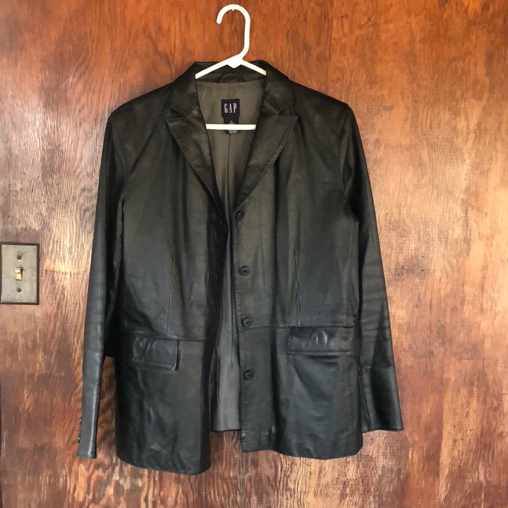 Gap Leather Jacket